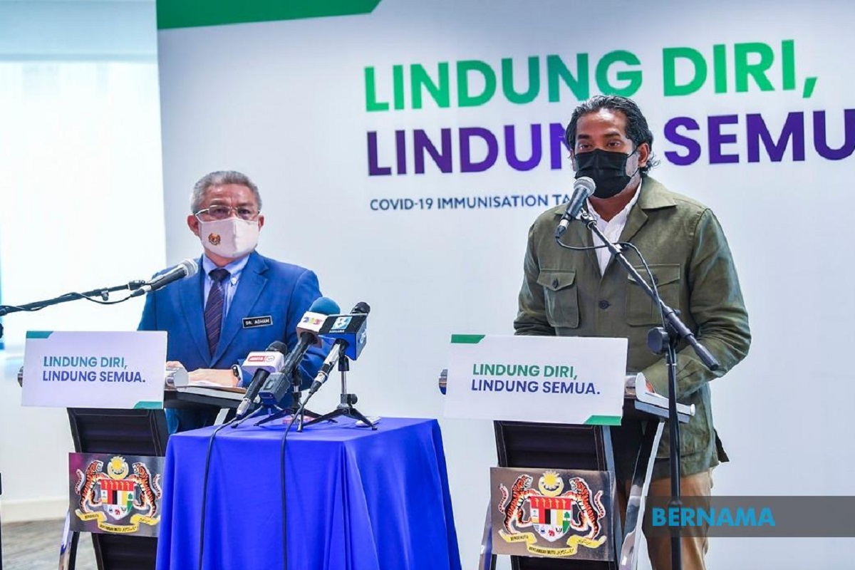 Senior citizens to be given Sinovac vaccine, says Khairy